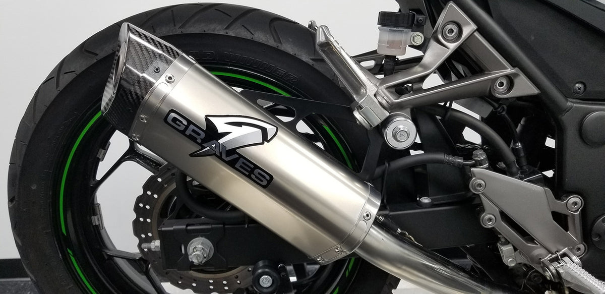Sistema de escape completo Kawasaki Ninja EX300