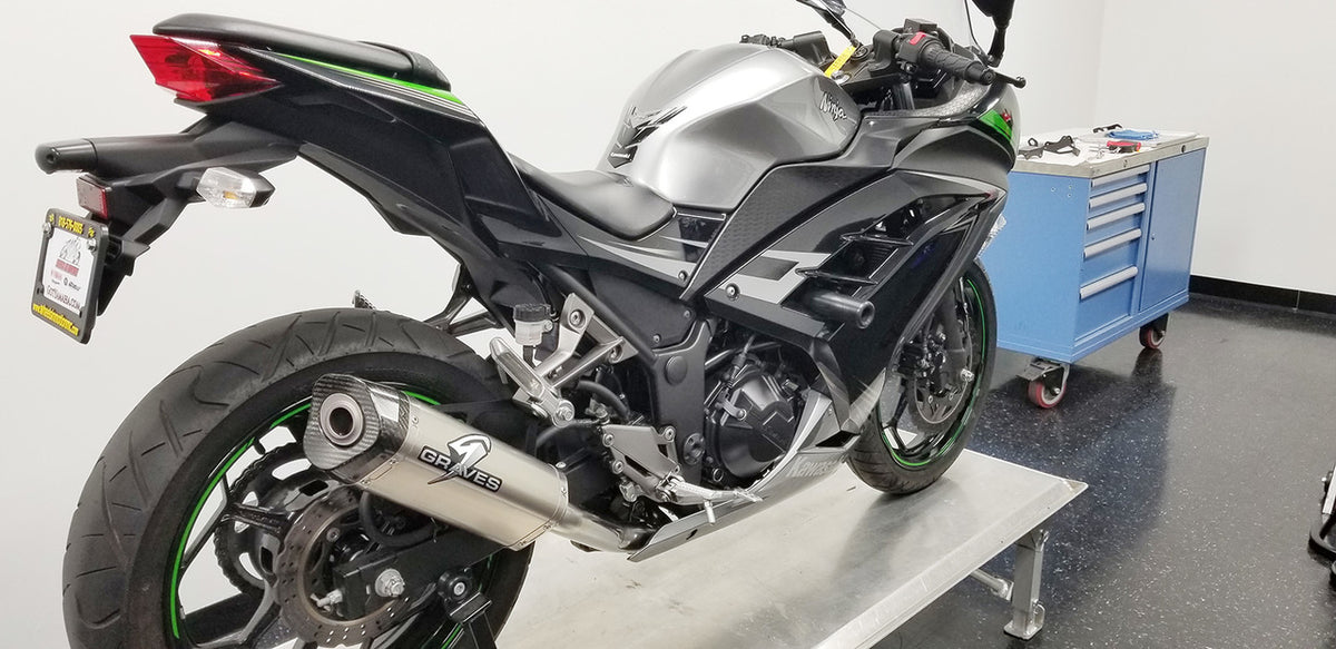 Sistema de escape completo Kawasaki Ninja EX300