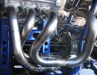 Actualización del colector de titanio para Yamaha YXZ 1000r de Graves Motorsports