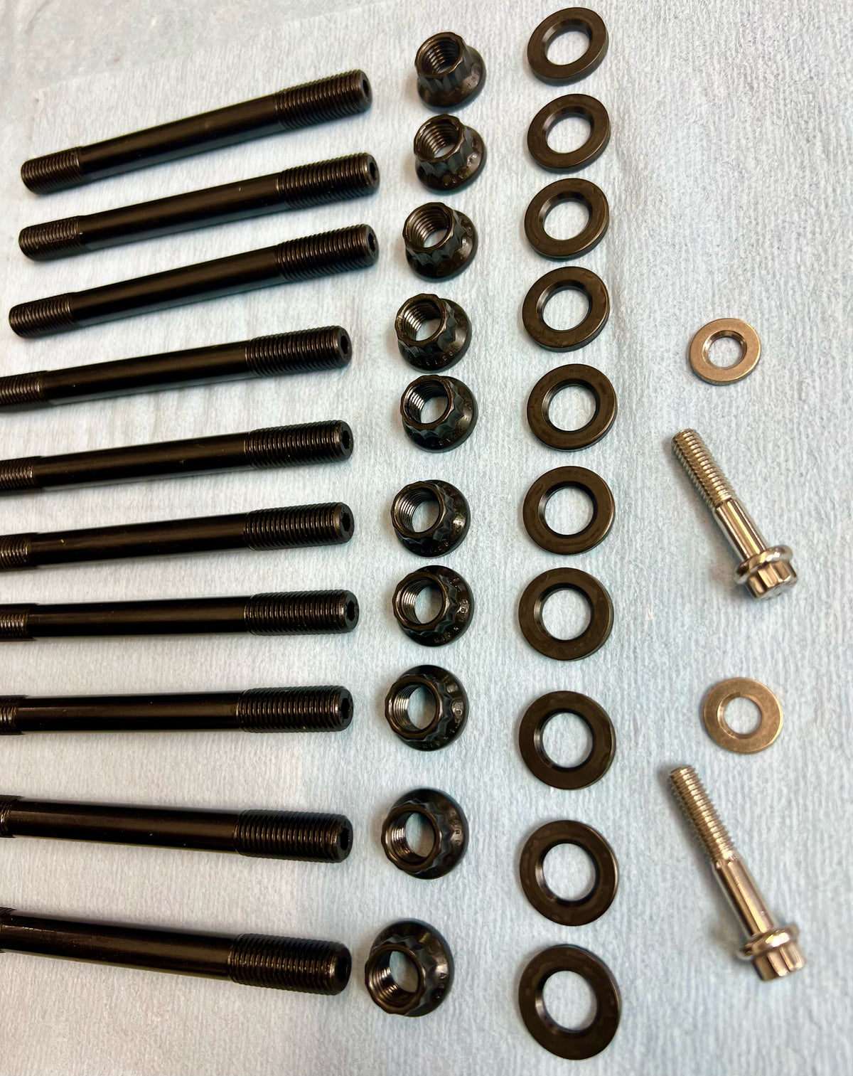 EDR  ZX10R ZX-10R ZX-10RR HD cylinder head stud kit 2004 - 2026 Kawasaki