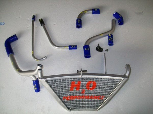KAWASAKI ZX10R/ZX10RR (2011-2020) ENFRIADOR DE LÍQUIDO ADICIONAL GALLETTO H2O PERFORMANCE ART412 