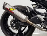 Kawasaki Ninja EX400 Cat Back Slip-on Exhaust Titanium