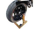 The Original Rear Trailer Restraint Stand for Motorcycles