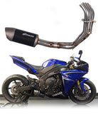 Graves Motorsports Yamaha R1 Full Stainless Steel Low Mount Exhaust System 2009-2014