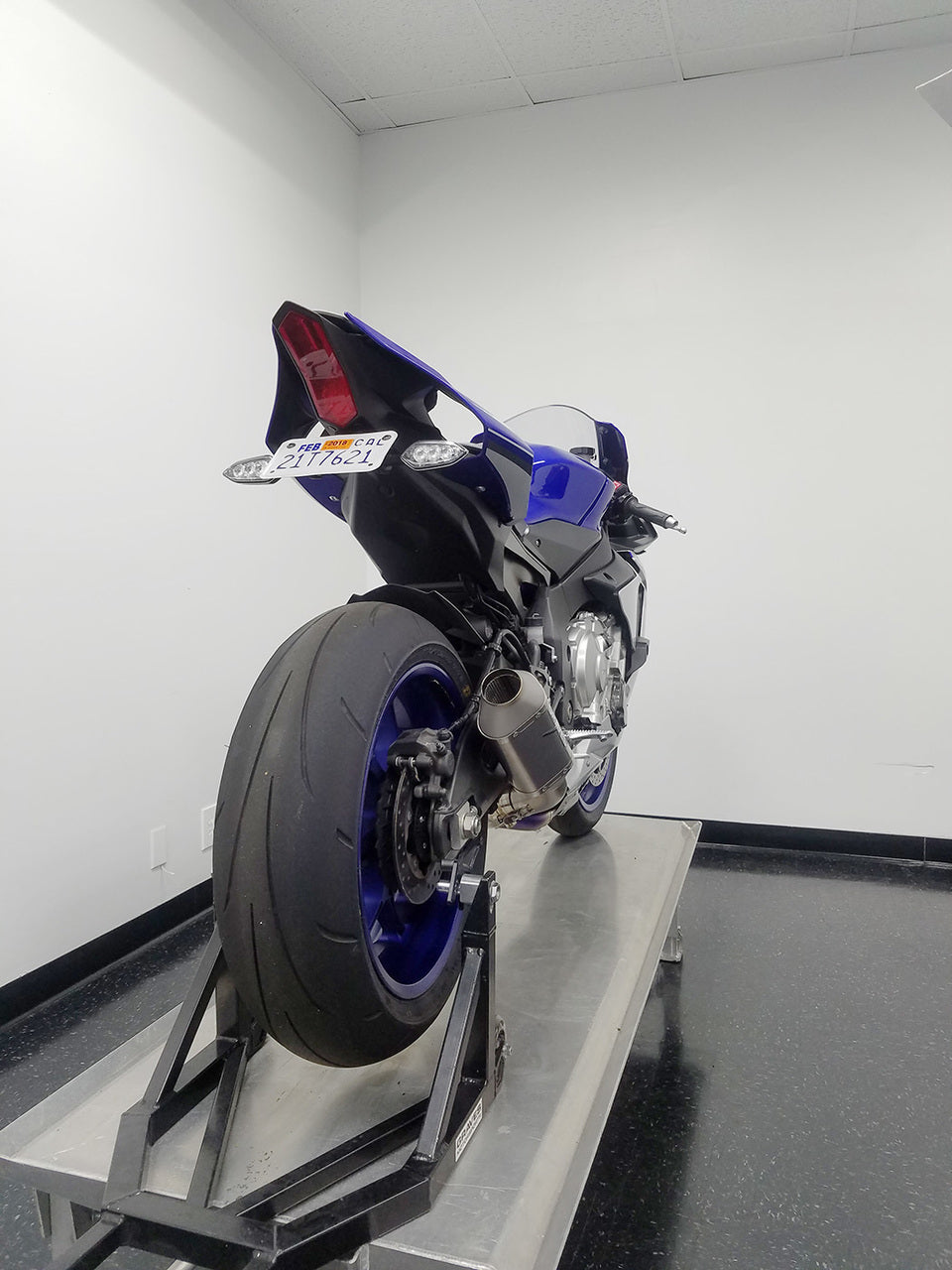 Válvula de escape eliminadora de catalizador Yamaha R1 Tipo-R