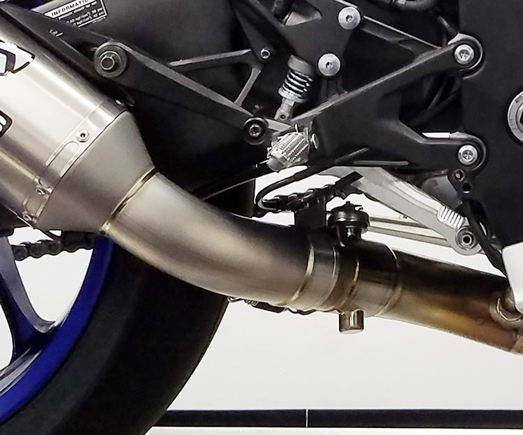 Válvula de escape eliminadora de catalizador Yamaha R1 Tipo-R