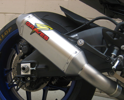 Graves Motorsports Yamaha R1 Cat Eliminator Titanium Exhaust