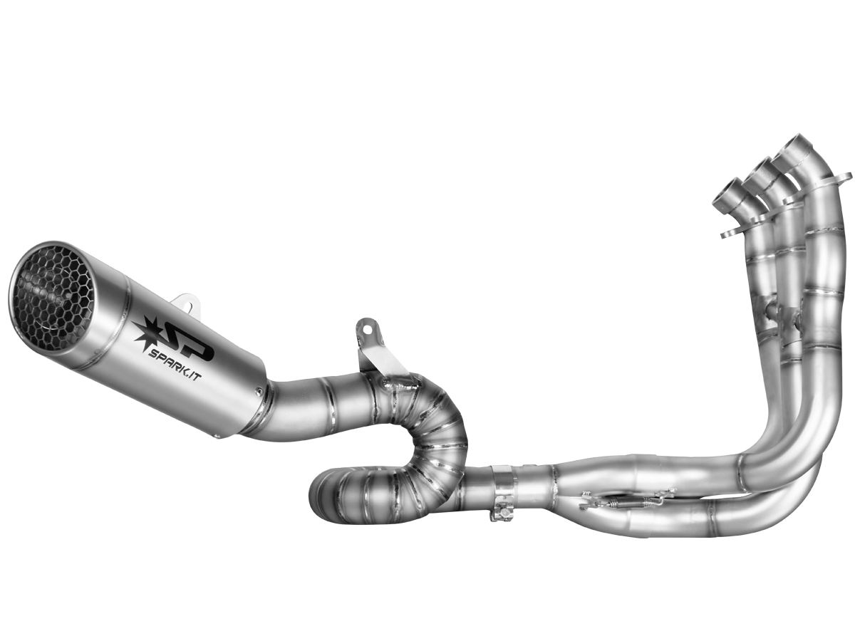 Spark Triumph Street Triple 765 RS Titanium "Grid" Full Exhaust System
