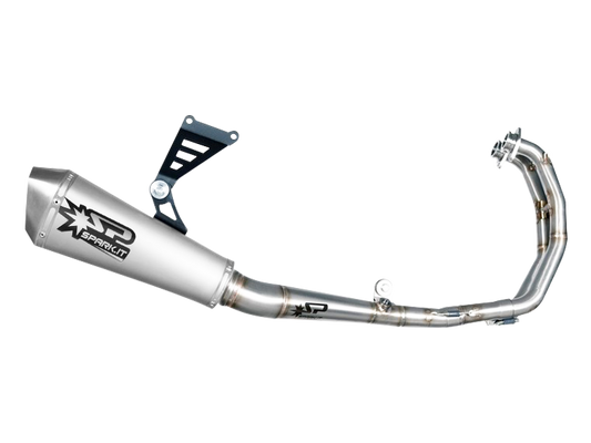 Spark Italy Kawasaki Ninja 400 "Konix" Titanium Full Exhaust