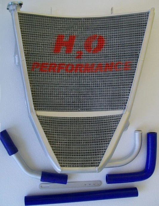 SUZUKI GSXR600/750/EDR792 2006/2010 RADIADOR GALLETTO DE GRAN TAMAÑO H2O PERFORMANCE ART607