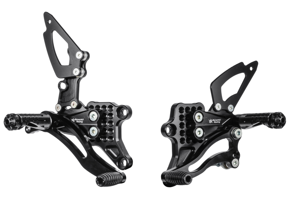 Bonamici Rearset Kit - Kawasaki ZX-6R (2003-2004) - MOTO-D Racing Bonamici Rearset Kit - Kawasaki ZX-6R (2003-2004) - MOTO-D Racing