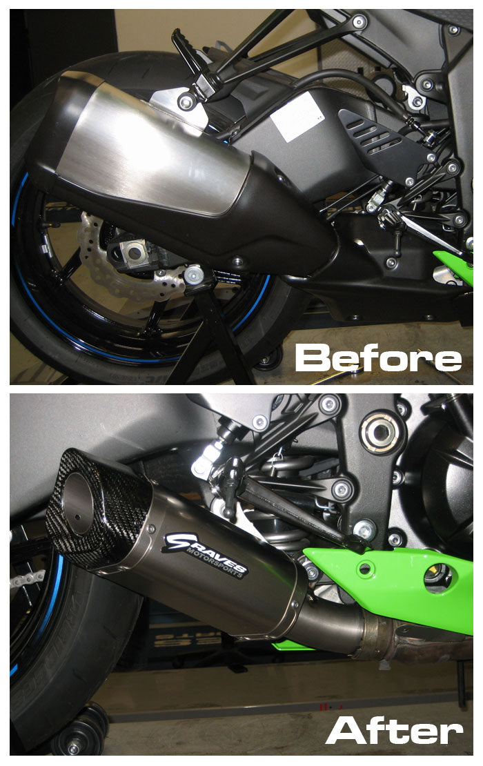 Graves Motorsports ZX6R / ZX636 Slip-on Exhaust – EDR Performance